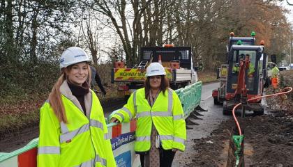 Installing the fibre